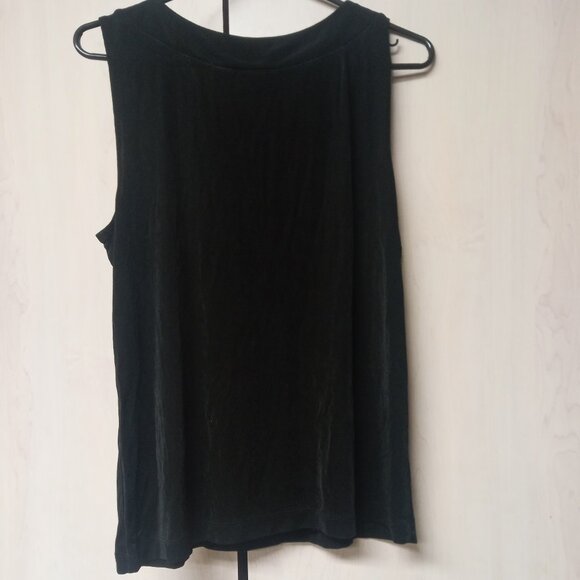 Chico's Travelers Grommet Tank Top - Goth - Picture 3 of 5